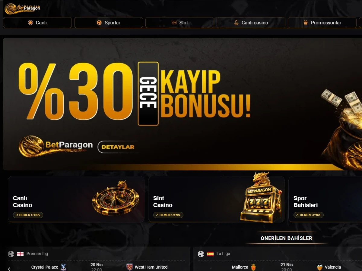 Betparagon Giriş