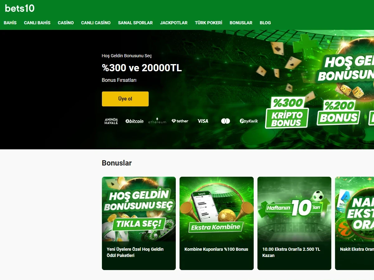 Bets10 Giriş