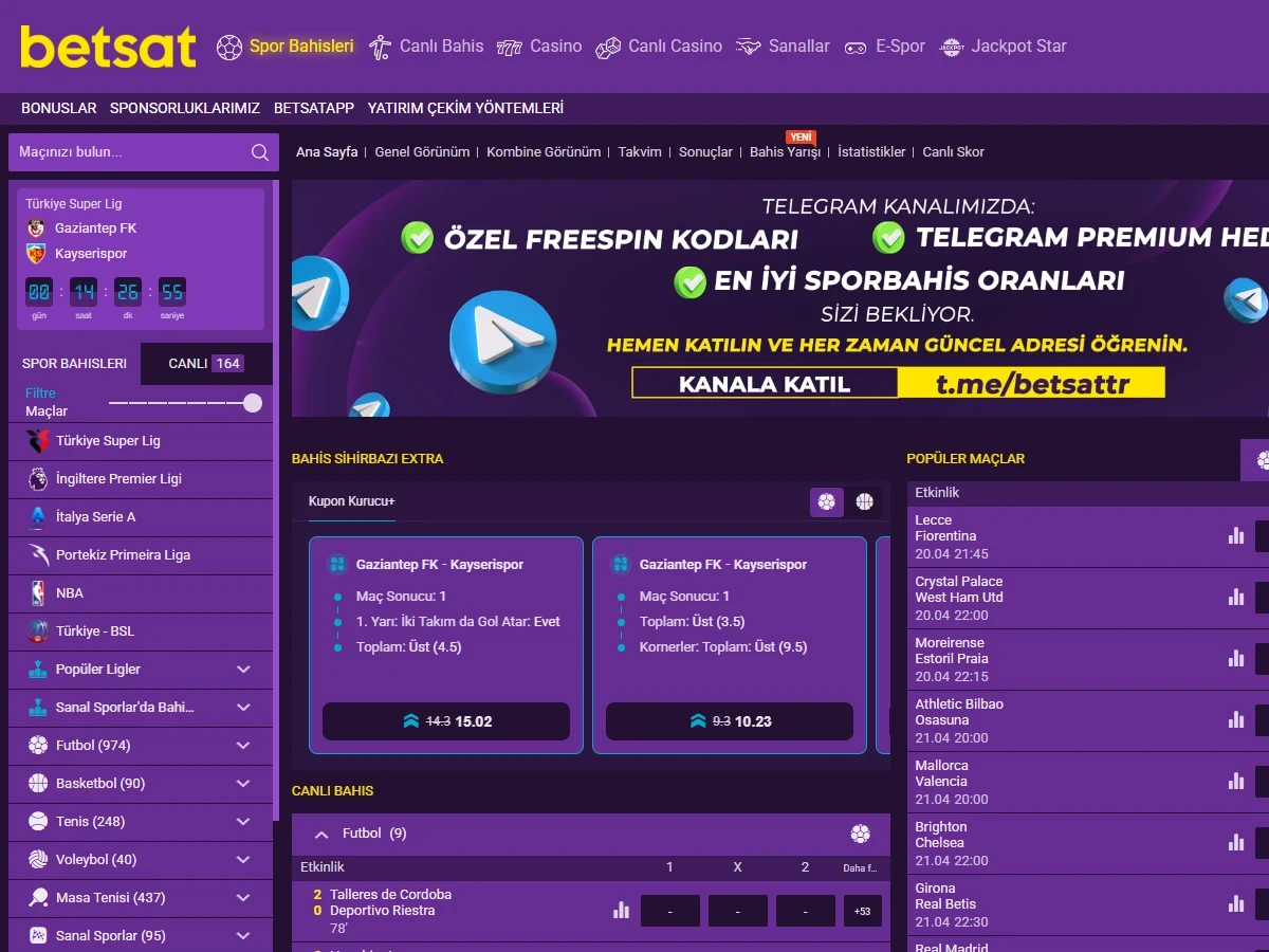 Betsat Giriş