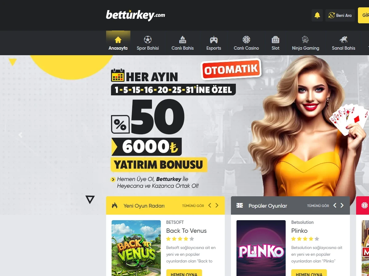 Betturkey Giriş