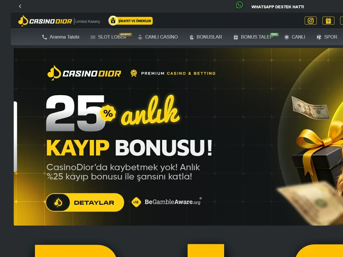Casinodior Giriş