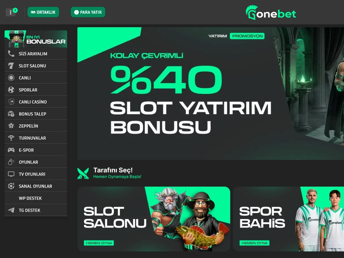 Gonebet Giriş