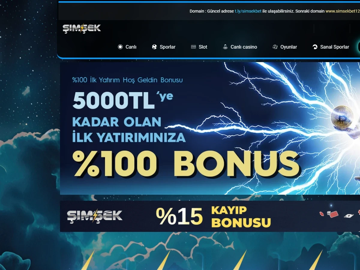 Şimşekbet Giriş