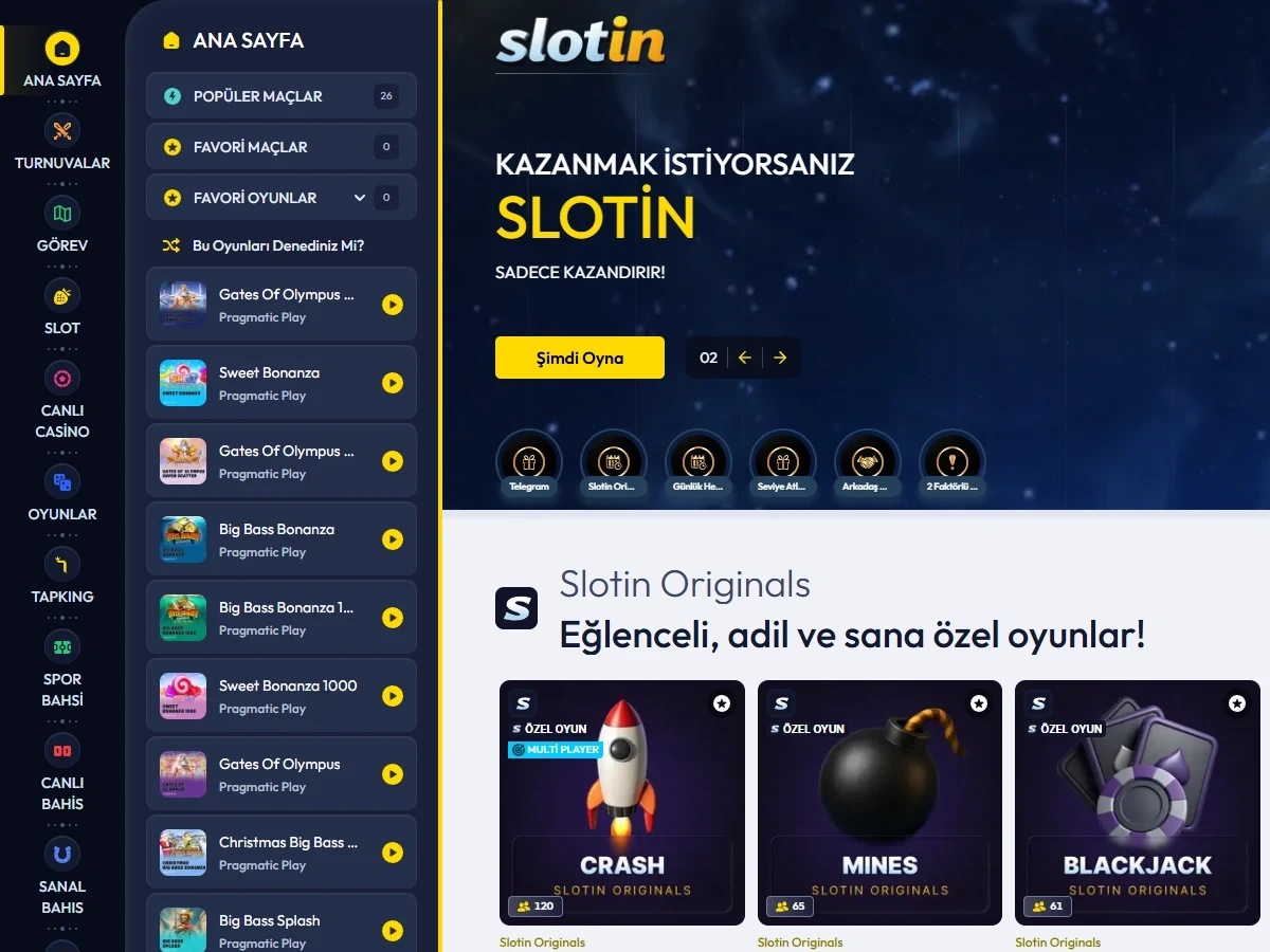 Slotin Giriş