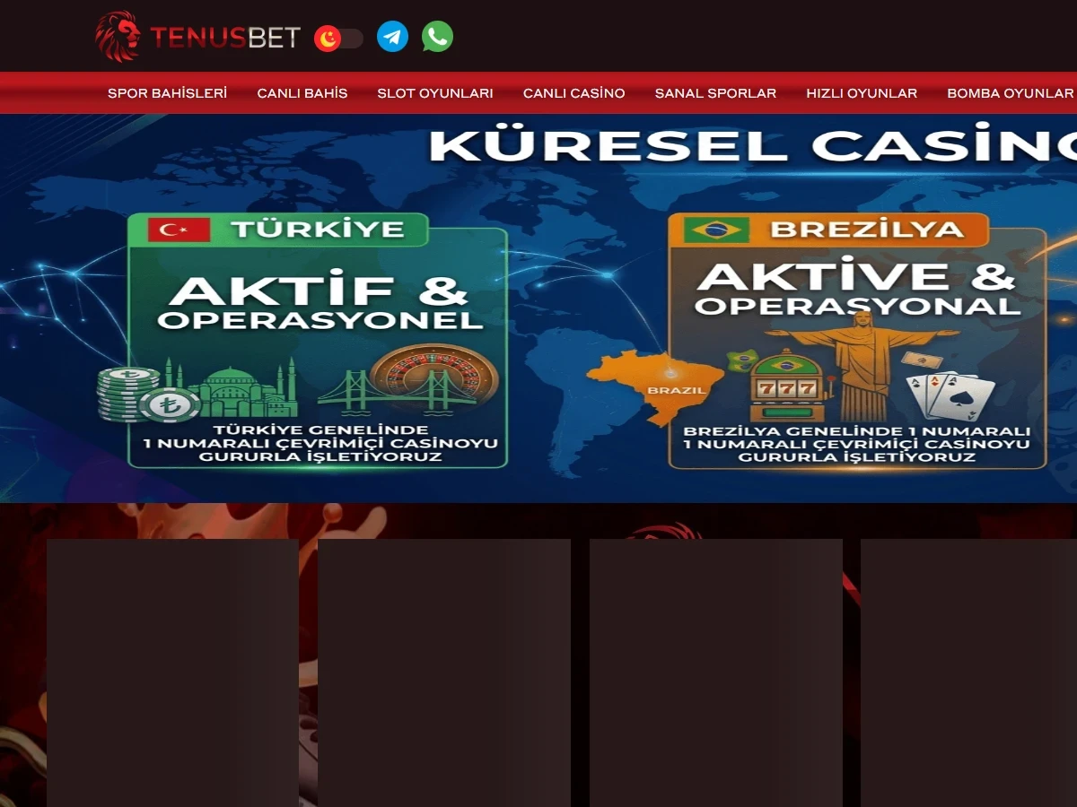 Tenusbet Giriş